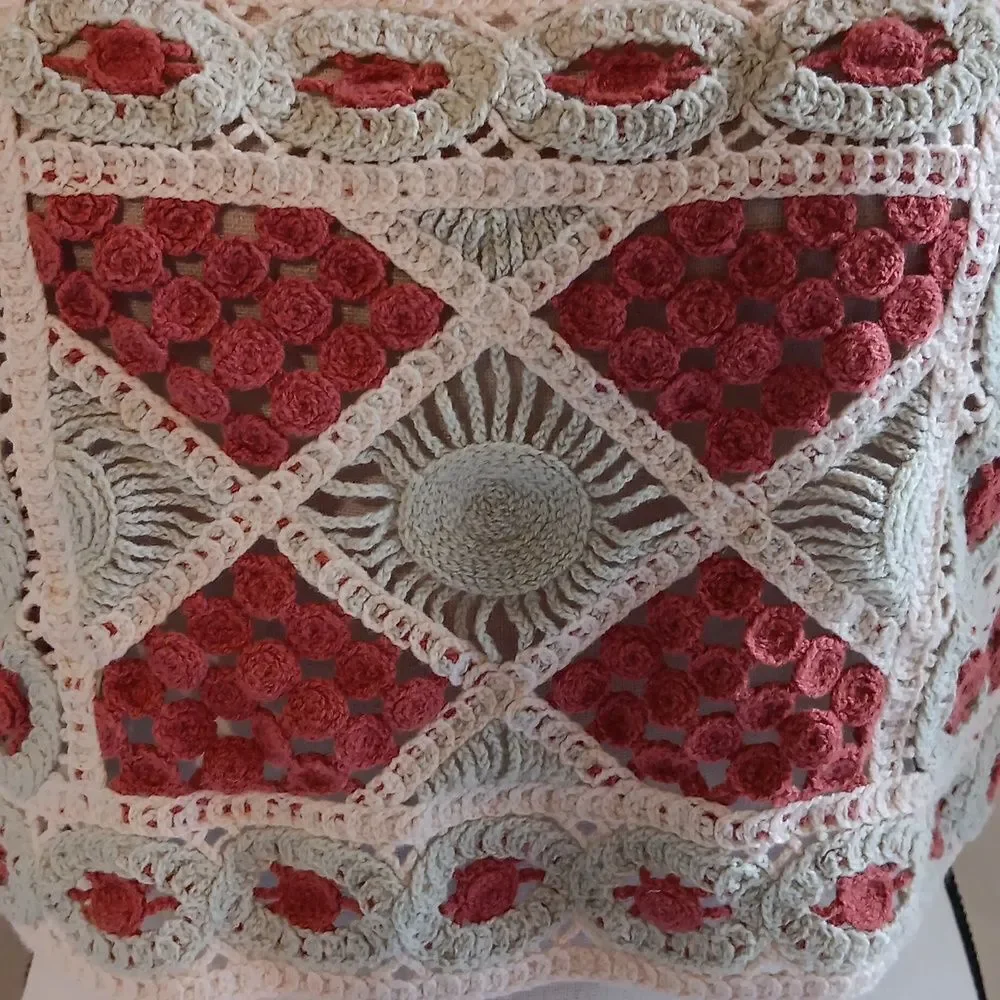 Julia by Love J Crochet Women's Top. Festival. Bohemian. Beachy - Picture 3 of 13